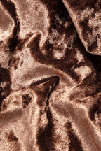 Dantel Panelli Kadife Balıkçı Yaka Uzun Kollu Mini Elbise