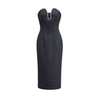 Madeleine tüvit midi elbise