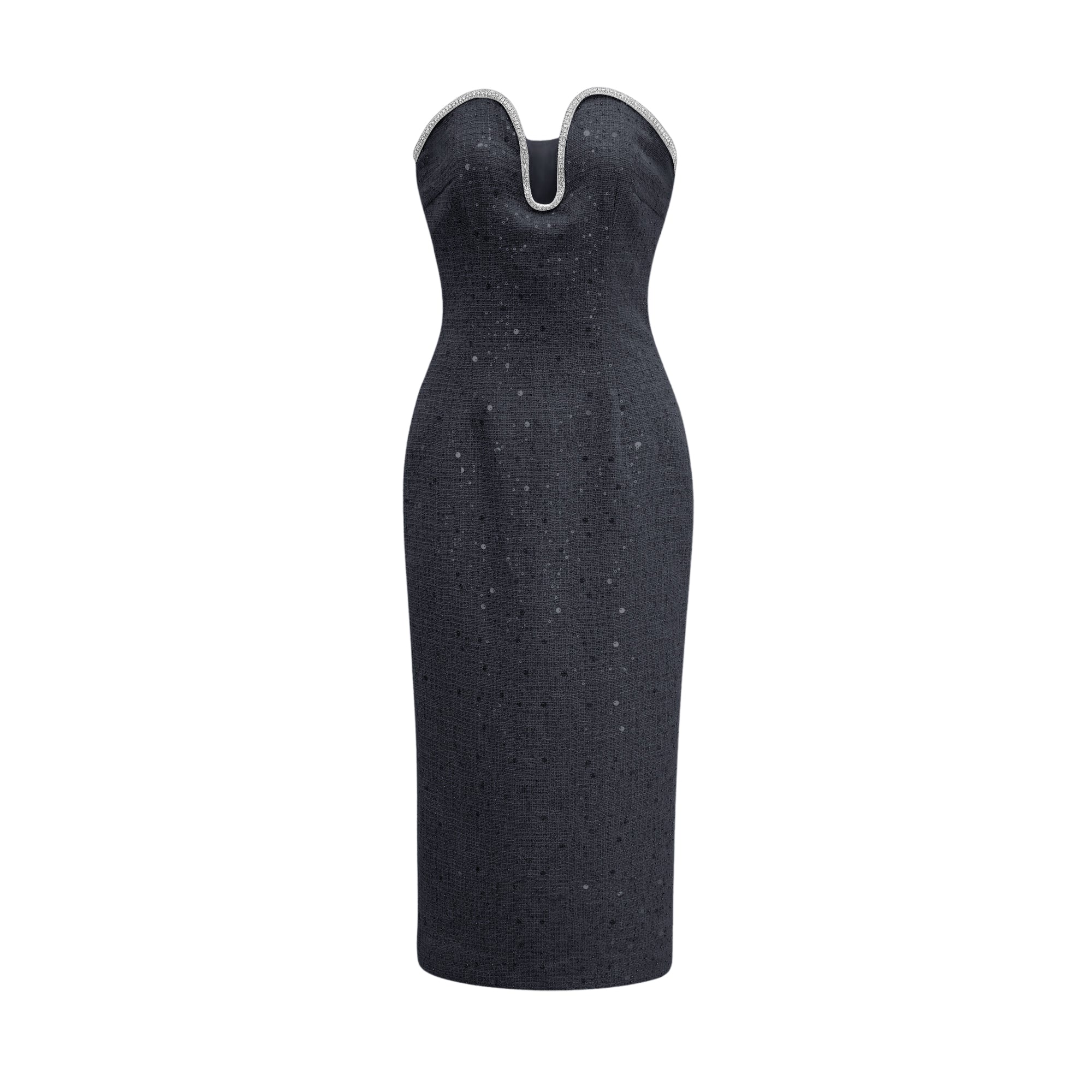 Madeleine tüvit midi elbise