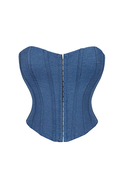 Stra Düğme Korse top