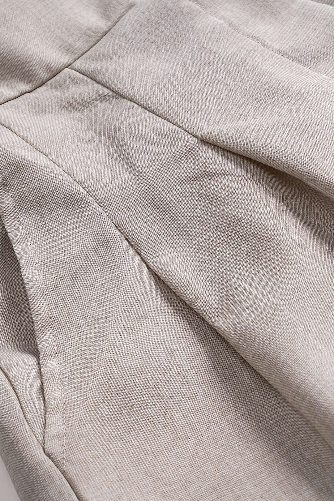 Yüksek Bel Büzgülü Şort