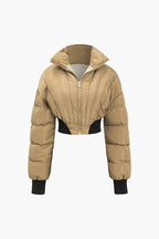 Crop Puffer Mont
