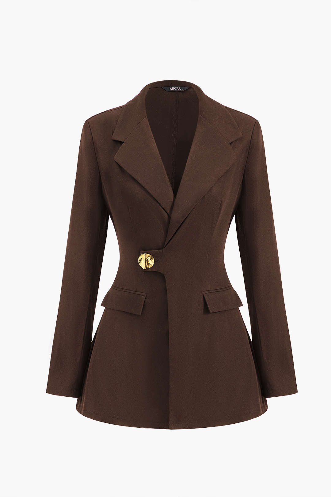 Düğmeli Blazer Ceket