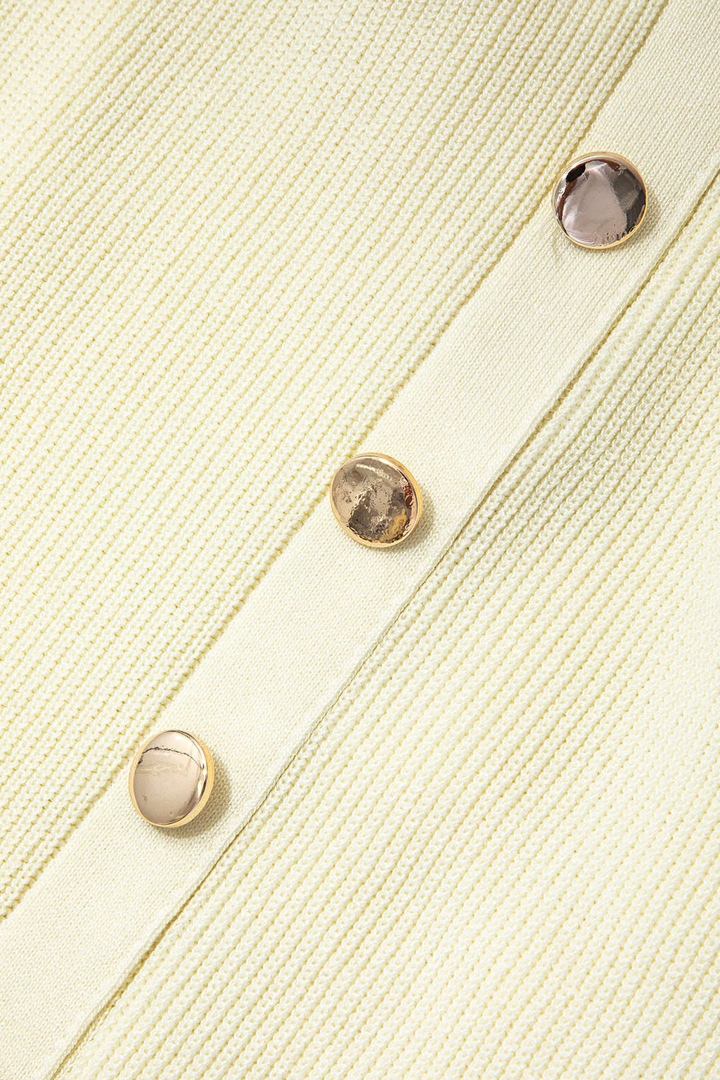 Önü Düğmeli Kolsuz Nervürlü Triko maksi Elbise