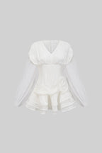 Kabarık Mini Elbise