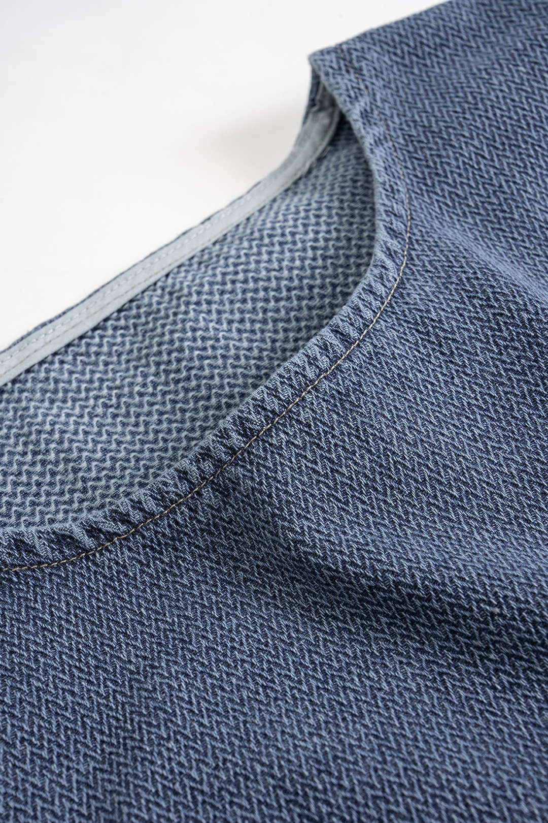 Denim Asimetrik Yelek