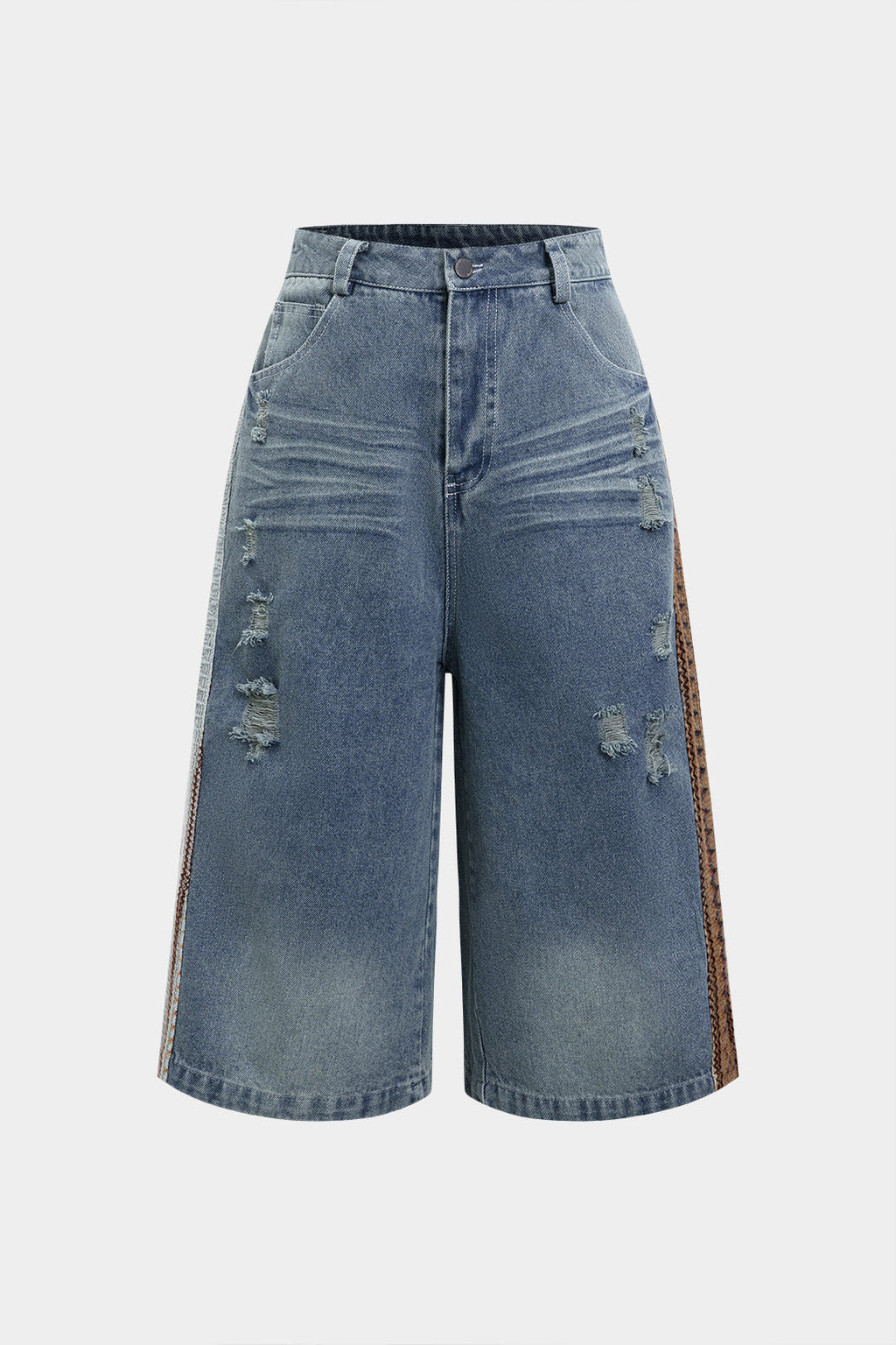 Denim Yarım Şort