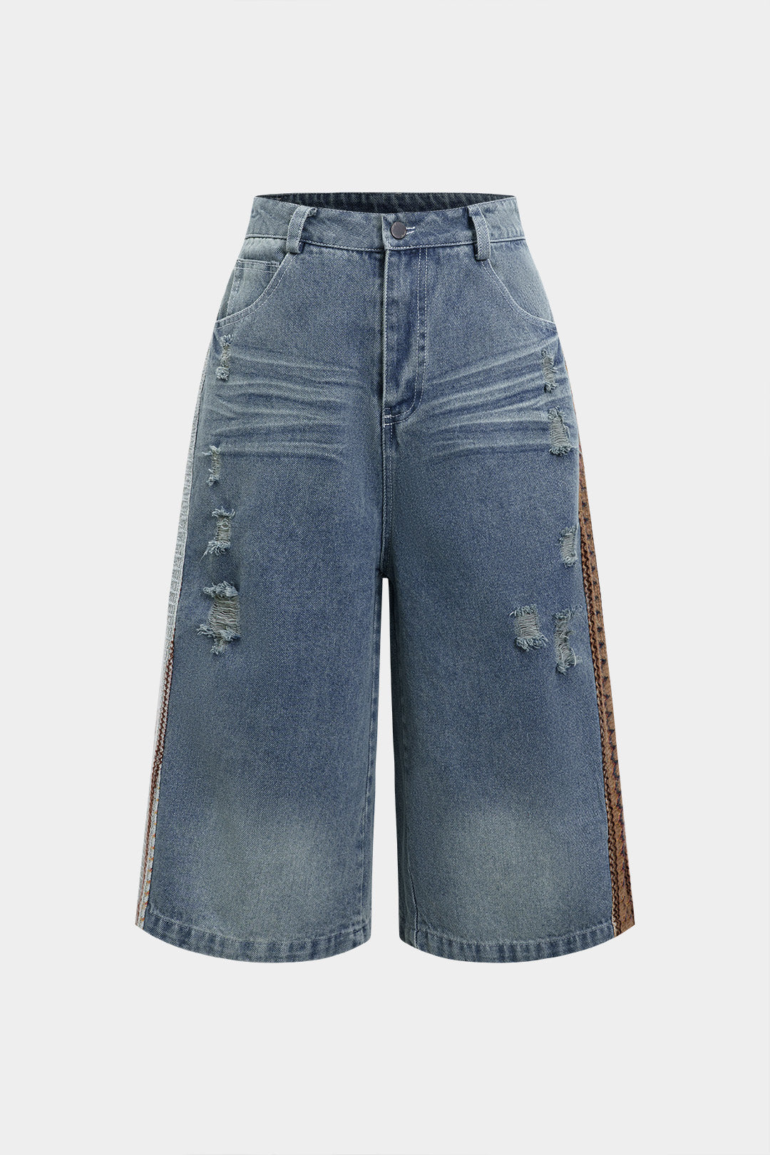 Denim Yarım Şort