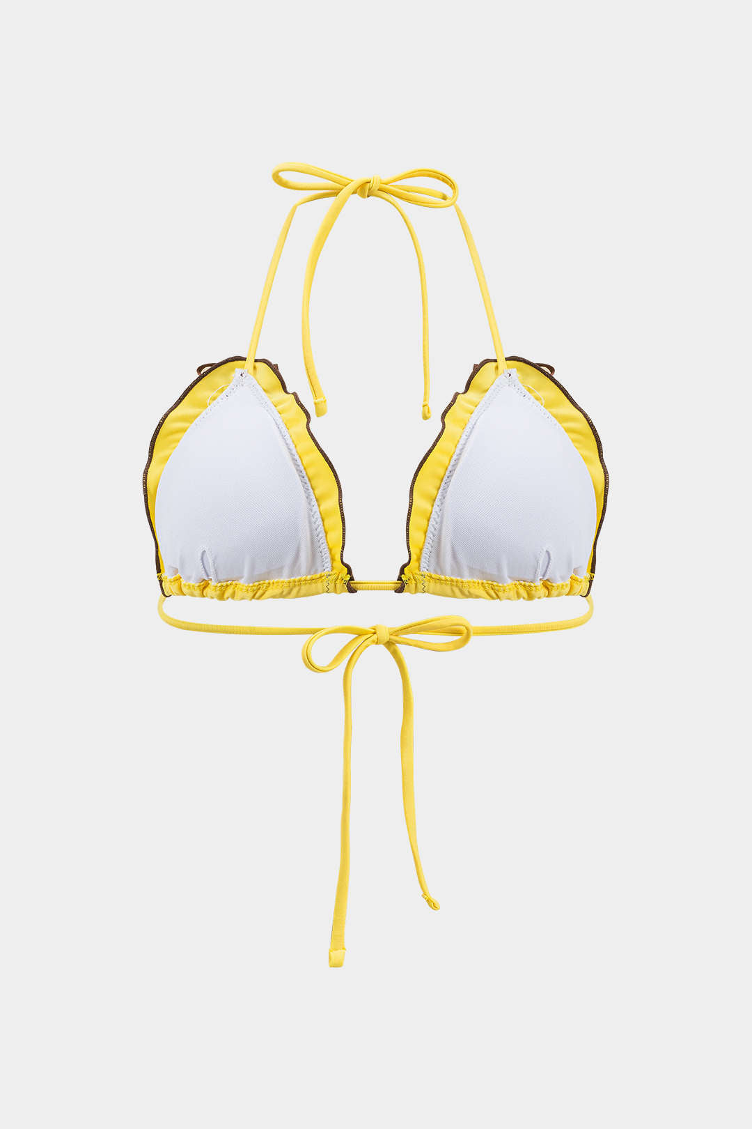 Fırfırlı Büzgülü Bikini Takımı