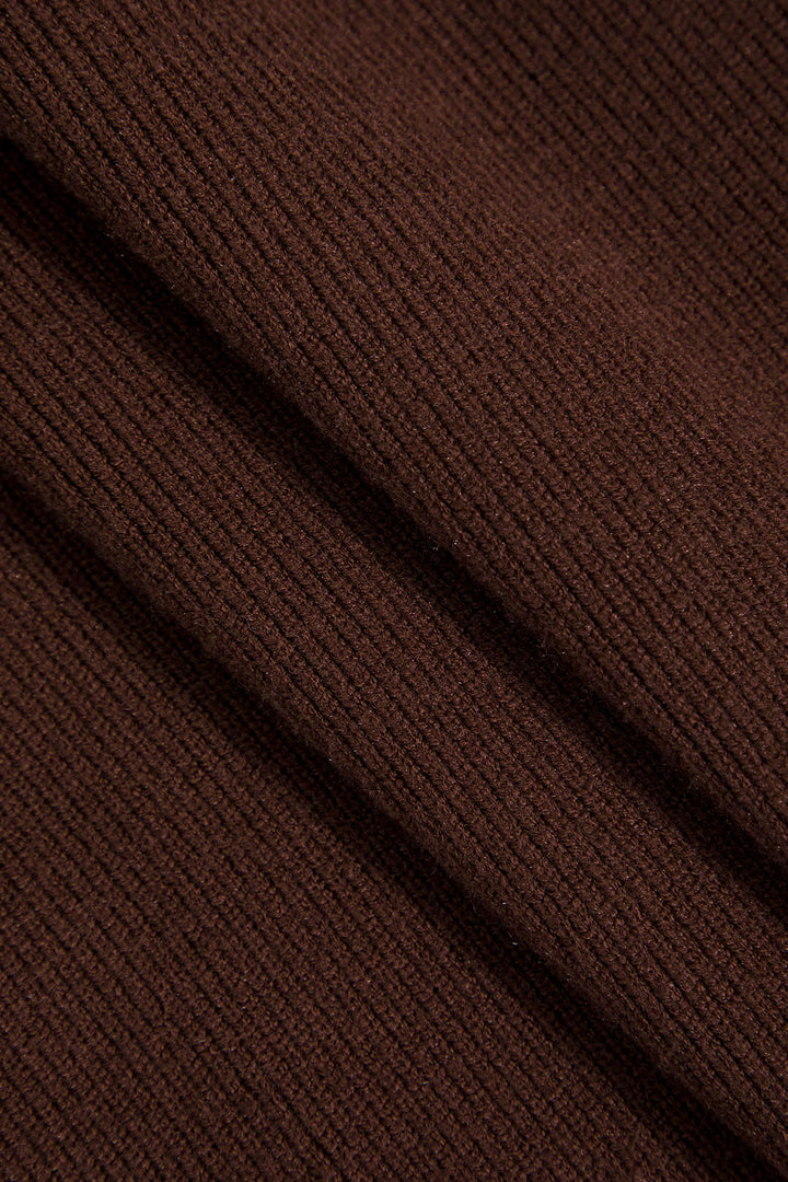 Katı Örgü Mini Etek