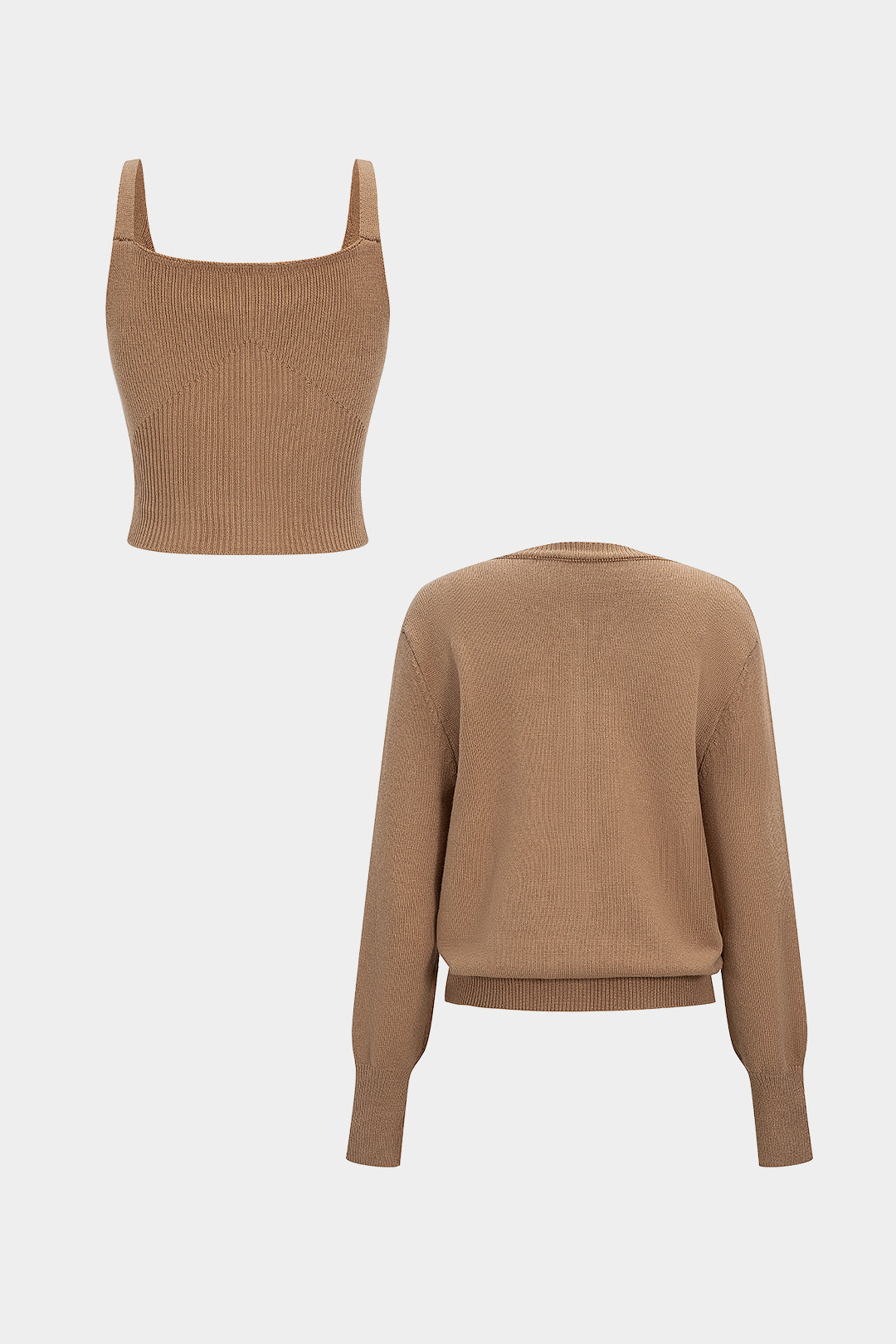 Kolsuz üst ve Hırka Takımı