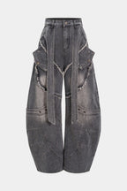 Denim Barrel Pantolon Jean