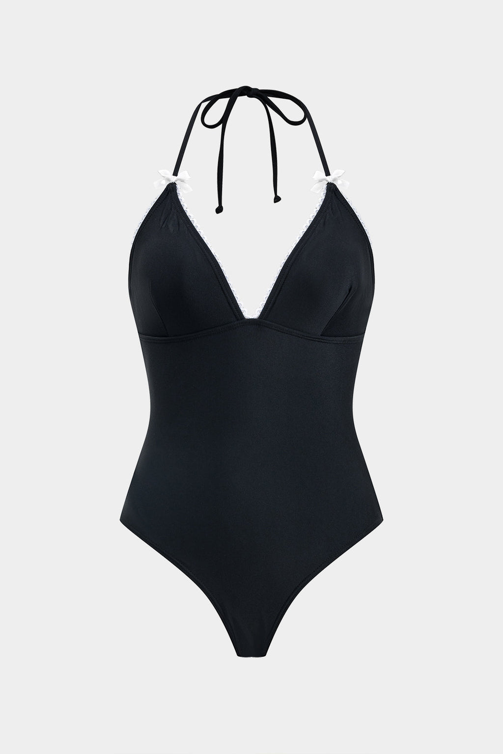 Karın Kontrolü Bağlamalı Halter Mayo ve Mayo Eteği Pareo Takım