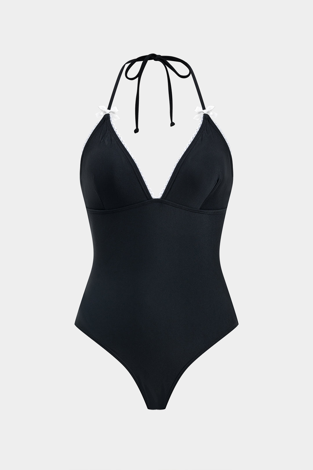 Karın Kontrolü Bağlamalı Halter Mayo ve Mayo Eteği Pareo Takım