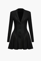 Katı Dantelli V Yaka Mini Elbise