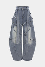 Denim Barrel Pantolon Jean