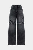 Denim Barrel Kot