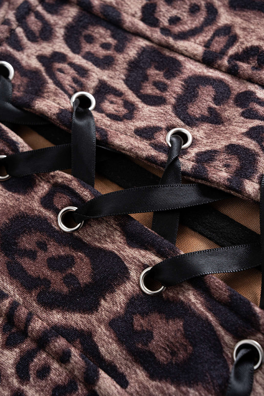 leopar desenli büstiyer