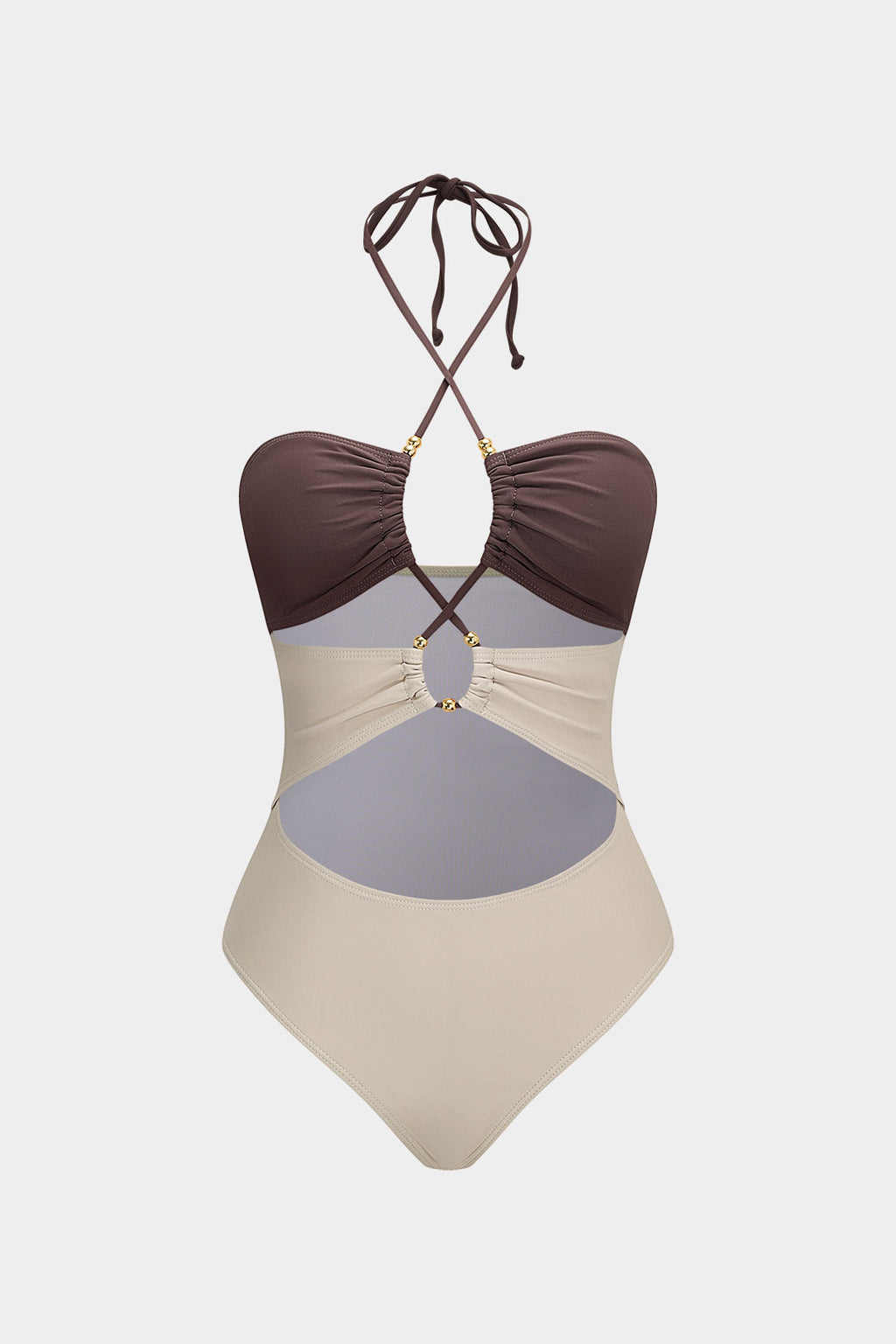 Karın Kontrolü  Mayo ve Mayo Eteği Pareo Takım