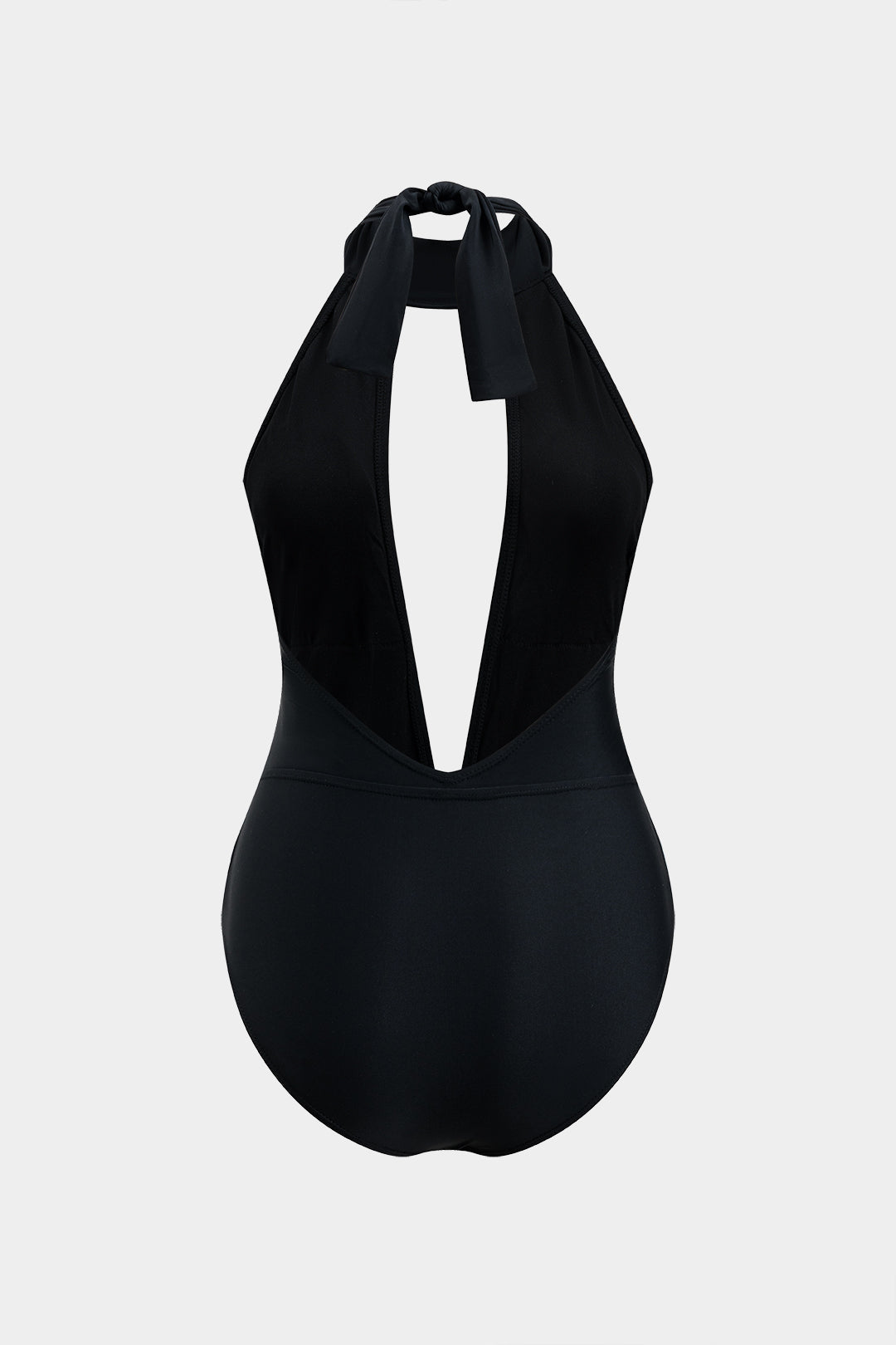 Nakış Detaylı Büzgülü Bağlamalı Sırt Dekolteli Bodysuit