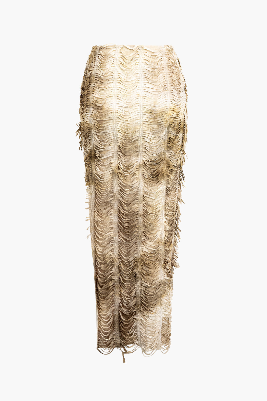 Rave Crop Top ve Yırtmaçlı Etek Takım