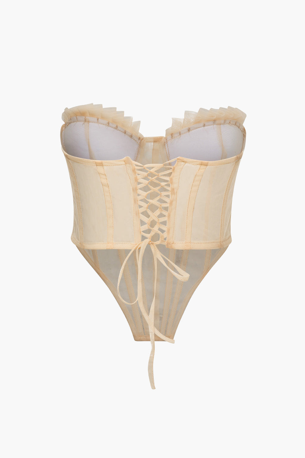Lily Transparan Straplez top