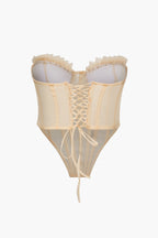 Lily Transparan Straplez top