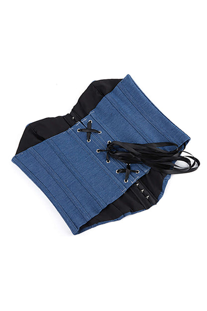 Stra Düğme Korse top
