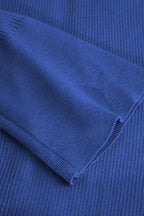 Kolları Nervürlü Düğmeli maksi Elbise