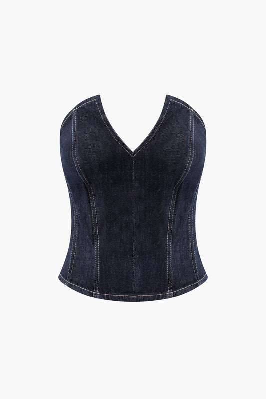 Stra Straplez top