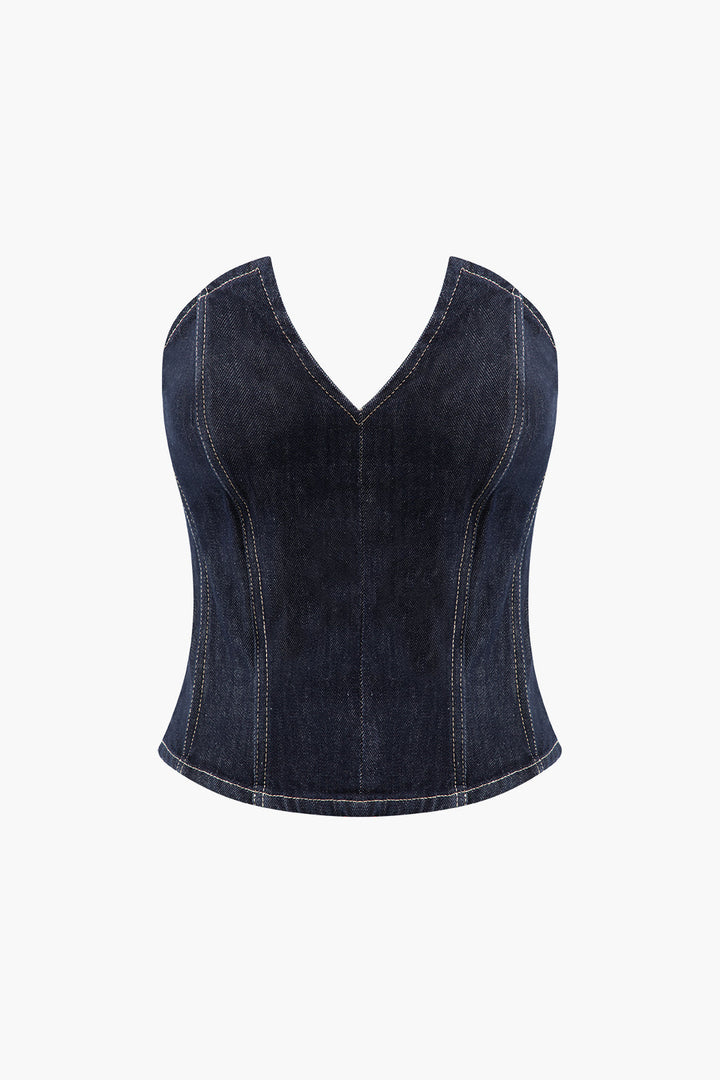 Stra Straplez top