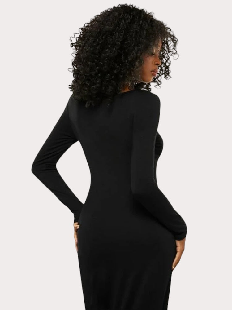 Shapewear Şekillendirici maksi Elbise