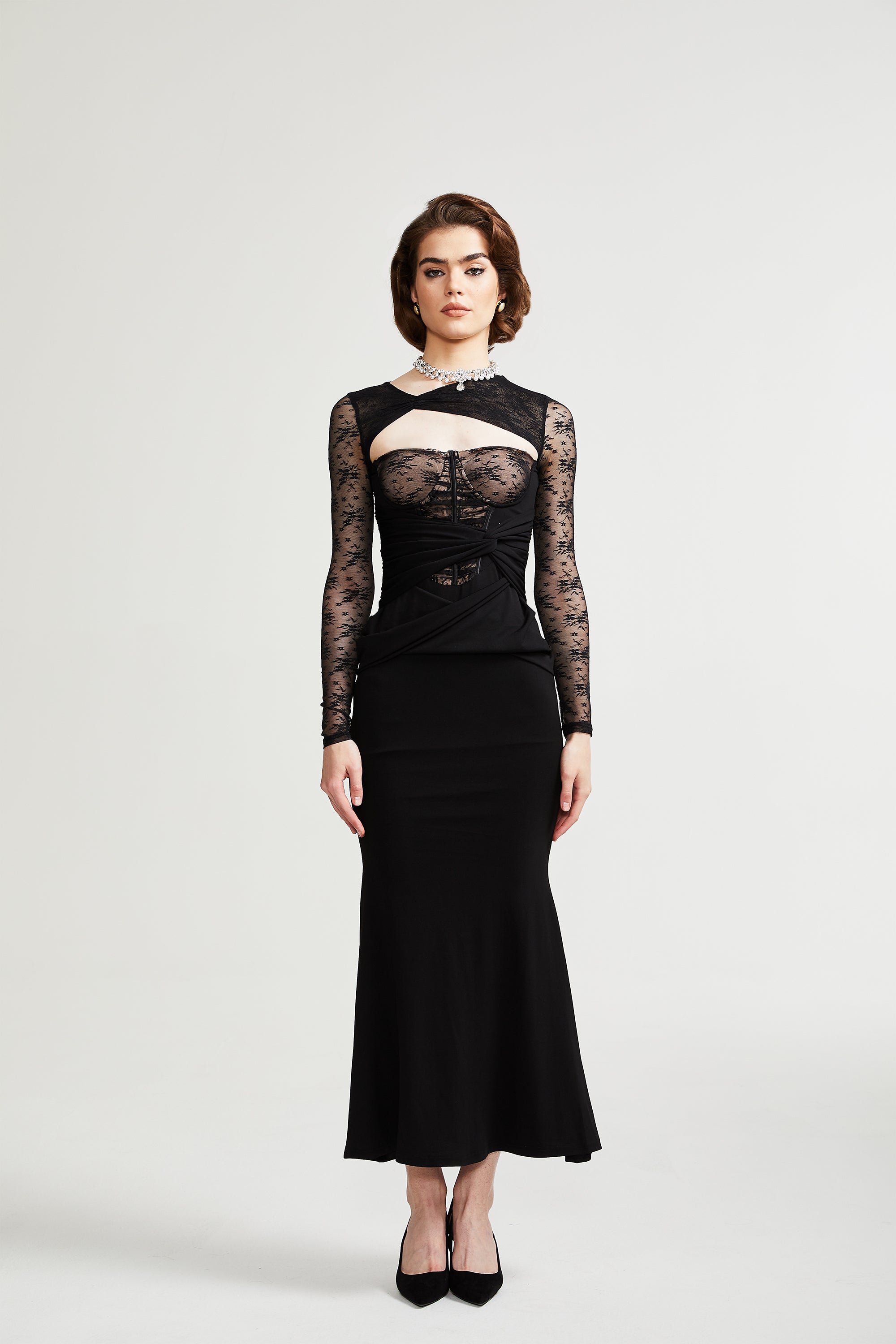 Valdissa midi elbise