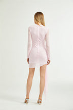 Marianne dantel mini elbise