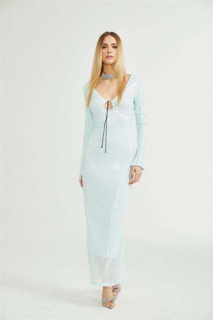 Rosalie midi elbise
