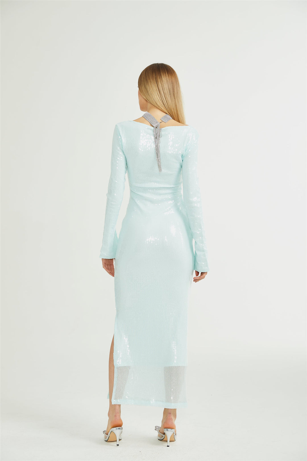 Rosalie midi elbise
