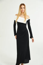 Éliane maksi elbise