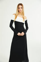 Éliane maksi elbise