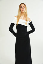 Éliane maksi elbise