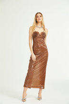 Éléonore payet midi elbise