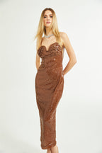 Éléonore payet midi elbise