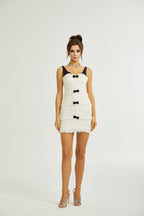 Cyrielle fiyonk mini elbise