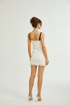 Cyrielle fiyonk mini elbise