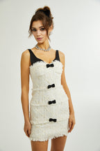 Cyrielle fiyonk mini elbise