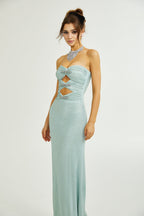 Sebille fiyonk maksi elbise