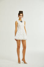 Lanetta tül etekli mini elbise