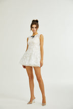 Lanetta tül etekli mini elbise