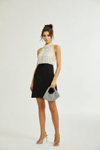 Fionula süslenmiş mini elbise