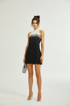 Octavia süslemeli mini elbise