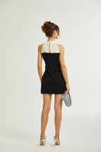 Octavia süslemeli mini elbise